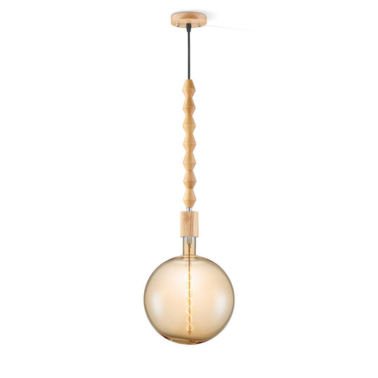 Home Sweet Home hanglamp Dana Globe - - dimbaar E27 amber