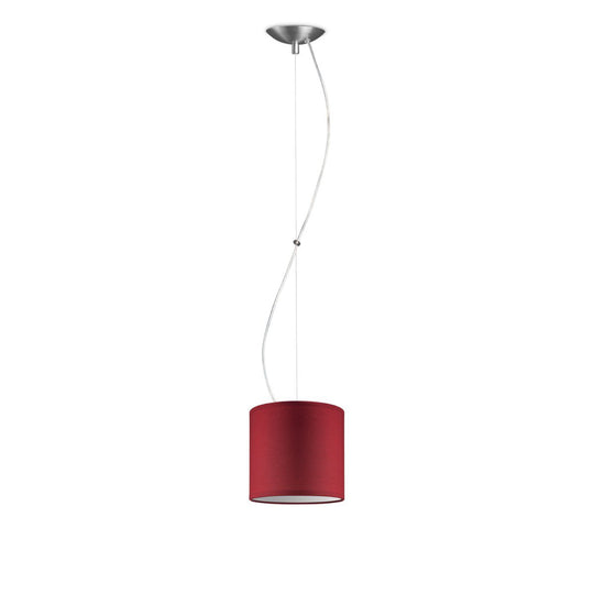 Home Sweet Home hanglamp Deluxe met lampenkap, E27, rood, 16cm