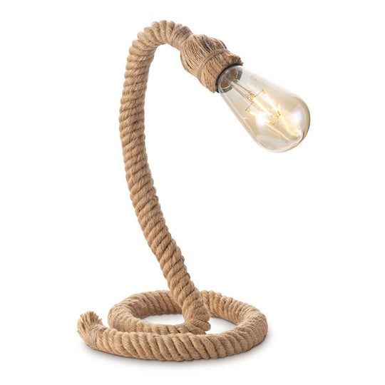 Home Sweet Home Landelijke tafellamp Pier Rope - 20/20/35cm