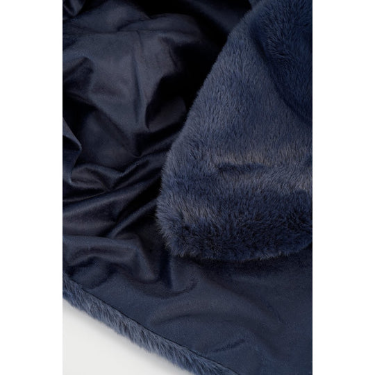 Bronte Fleece Deken - L200 x B150 cm - Donkerblauw