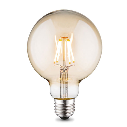 Home Sweet Home dimbare LED Globe Deco E27 G95 6W 550Lm 2700K Amber