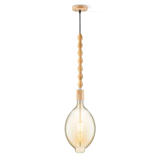 Home Sweet Home hanglamp Dana Ovaal - LED lamp - dimbaar E27 amber