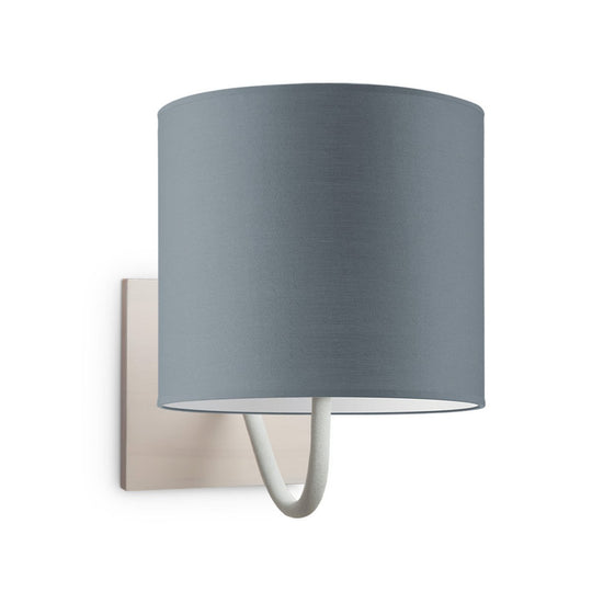 Home Sweet Home Wandlamp - Beach E27 Lampenkap grijs 20cm