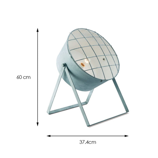 Home Sweet Home Industri?le tafellamp Clemento - Beton - 37/37/60cm