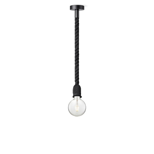 Home Sweet Home hanglamp zwart Leonardo - G180 - dimbaar E27 helder