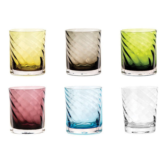 Livellara Tumbler OTTICO VENEZIANO, Mixed colors, 350ml