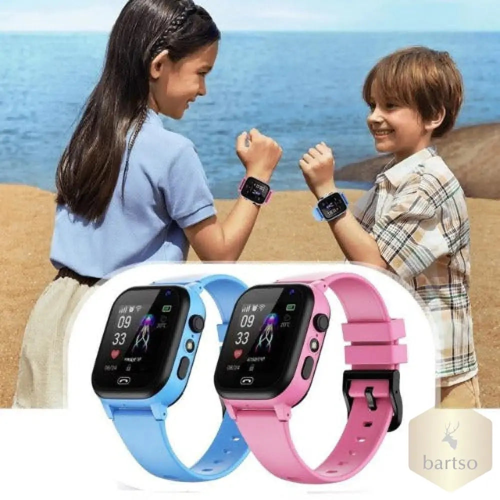Bestverkochte Bartso Kinder Smartwatch 2025 – Beveilig je kind met SOS-functie & bel/chat direct – Slechts beperkte