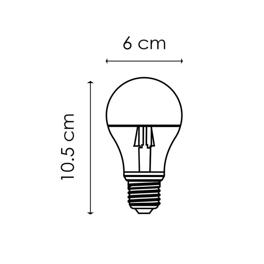 Home Sweet Home LED lamp E27 A60 4W 350lm 3000K Warm Wit Licht