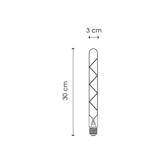 Home Sweet Home dimbare Led Tube Spiraal E27 6W 550Lm 3000K Helder