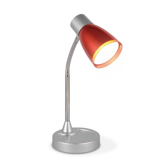 Home Sweet Home - Lumy Led Bureaulamp 3W Rood - Verstelbare