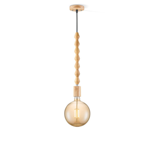 Home Sweet Home hanglamp Dana Globe - LED G180 -dimbaar E27 amber