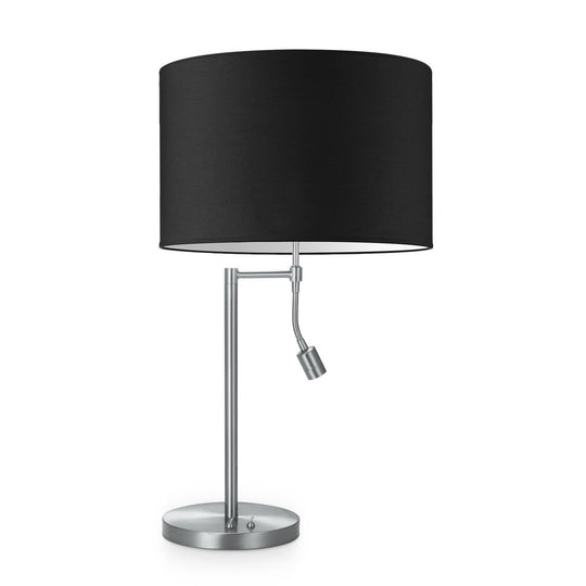 Home Sweet Home Tafellamp Read, LED Leeslamp, E27, zwart 35x35x47cm