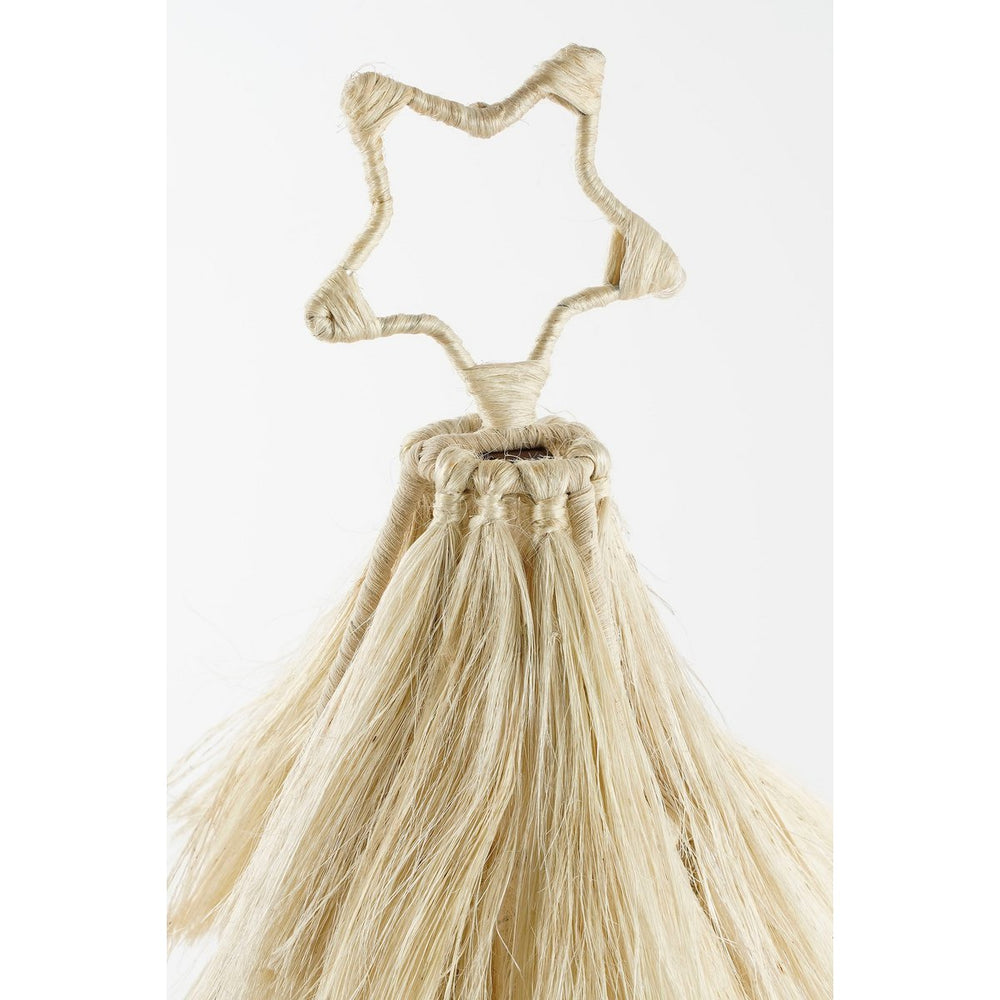 Kerstdecoratie Boom - H44 x Ø25 cm - Jute - Beige