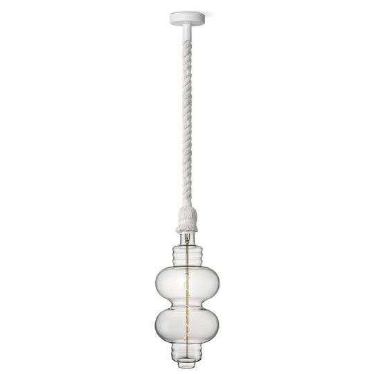 Home Sweet Home hanglamp wit Leonardo Diabolo - dimbaar E27 helder