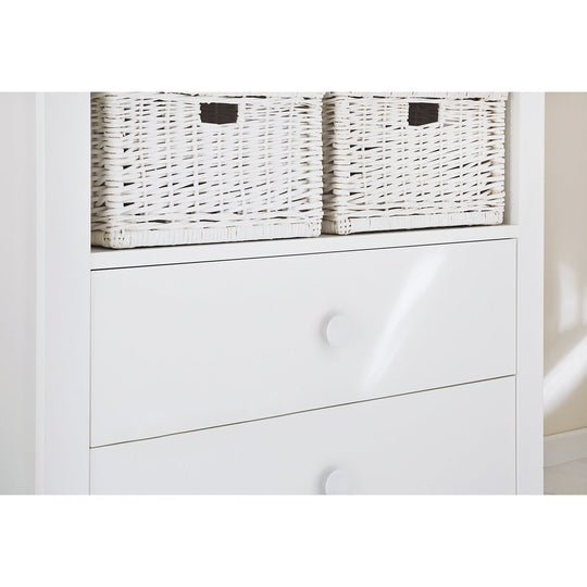 Startset 'Florentina' extra breed
2 delen: ledikant, extra brede commode