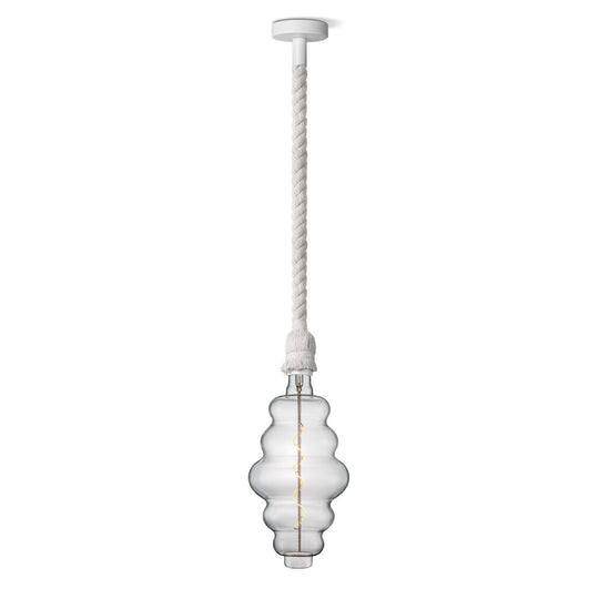 Home Sweet Home hanglamp wit Leonardo Cloud - dimbaar E27 helder