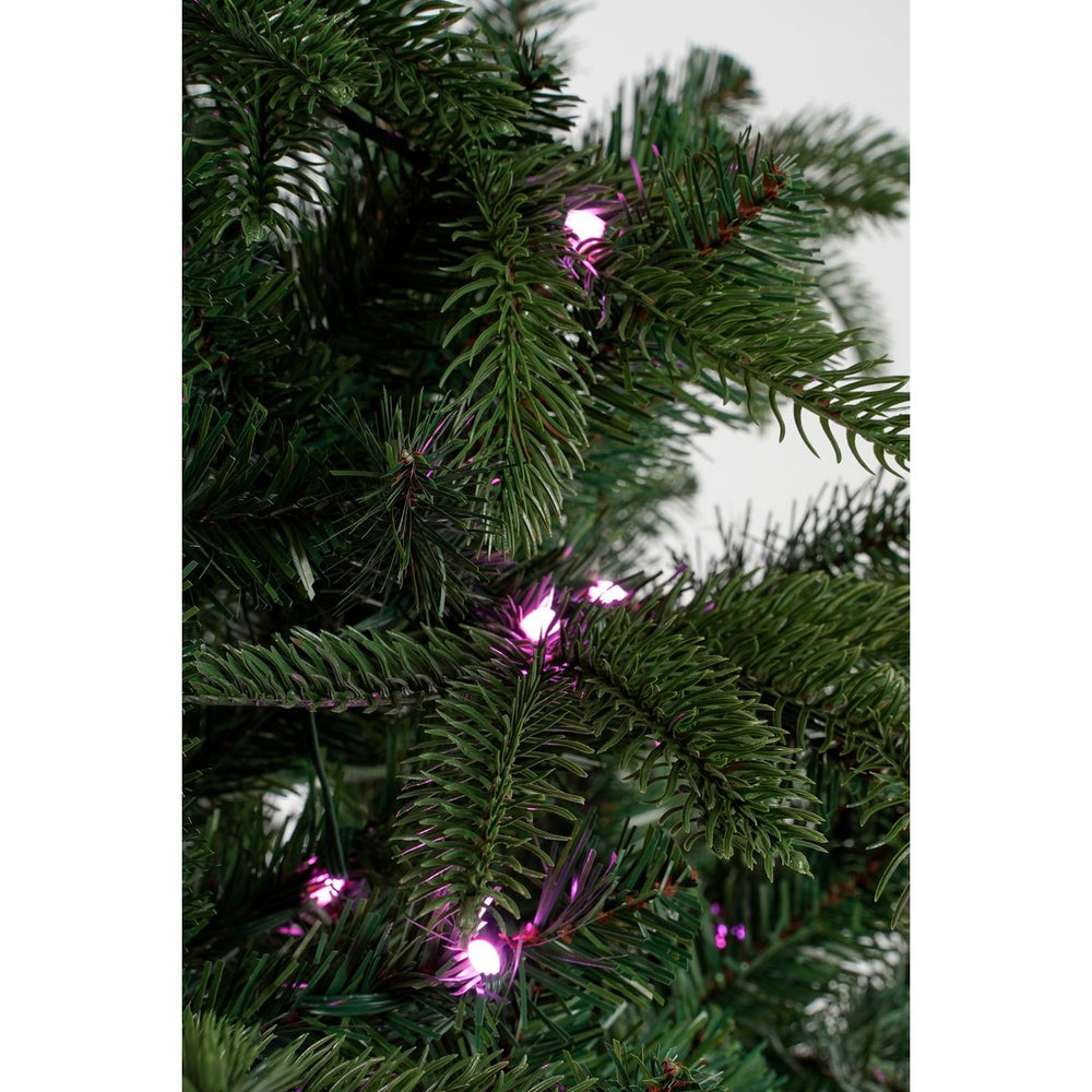 Smart lighting Nestow Kunstkerstboom - H155 x Ø107 cm - Groen