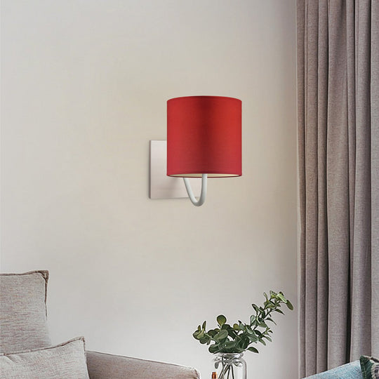 Home Sweet Home Wandlamp - Beach inclusief Lampenkap E27 rood 16x15cm