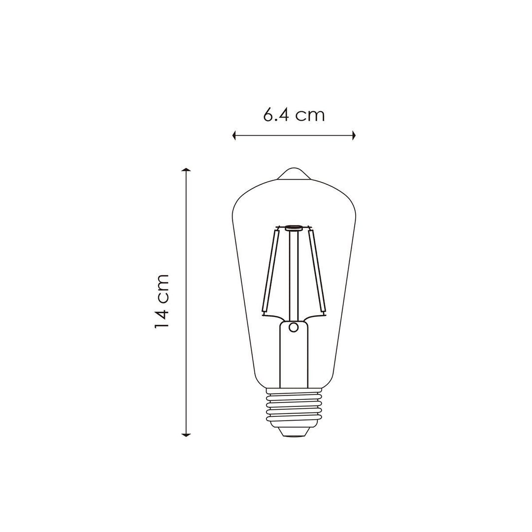 Home Sweet Home Led Drop Deco E27 ST64 2W 160Lm 2700K Amber