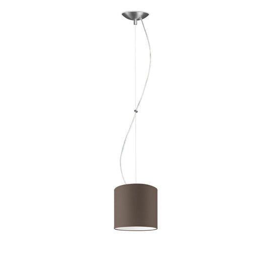 Home Sweet Home hanglamp Deluxe met lampenkap, E27, taupe, 16cm