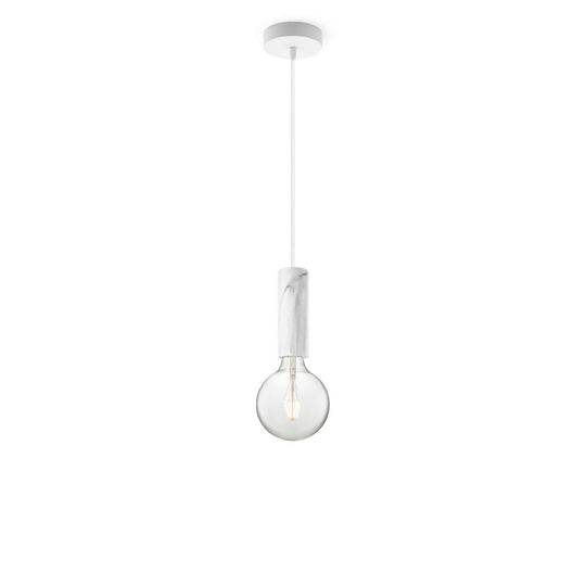 Home Sweet Home hanglamp Marmer Saga - G180 - dimbaar E27 helder